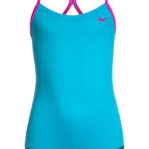 NWT NIKE Girls Racerback Swimsuit, Size 12